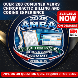 2026 Chiropractic Billing & Coding Summit Recordings