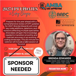 2026 Webinar Sponsorship