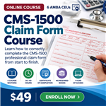 CMS 1500 Claim Form Course