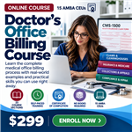 Doctor's Office Billing Course