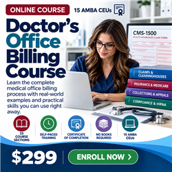 Doctor's Office Billing Course