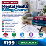 Mental Health Billing Course